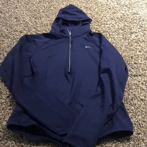 Nike dri-fit hooded pullover